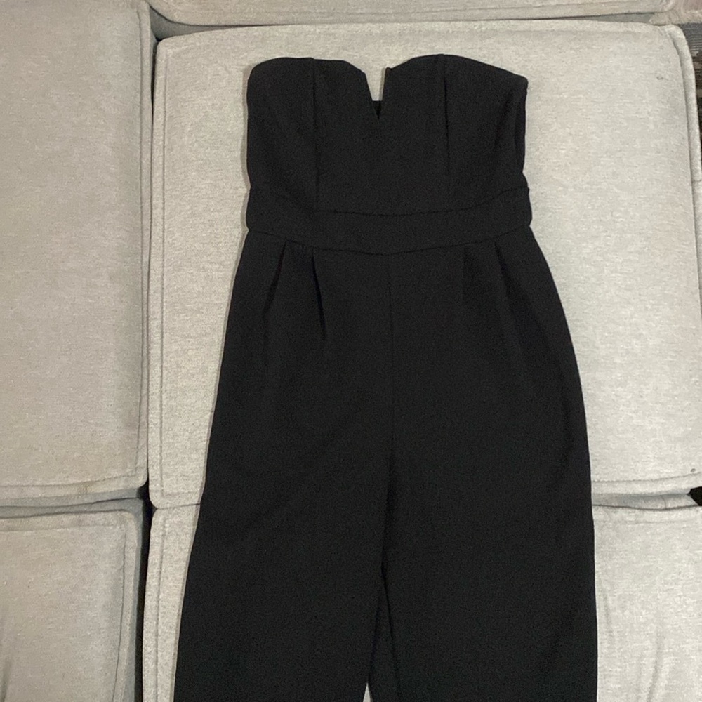 Strapless jumpsuit